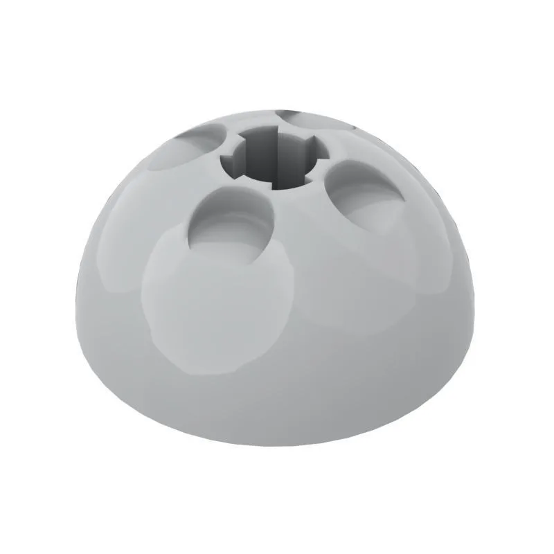 

[40 шт.] [50 г] 44359 Соединяющиеся полусферические цилиндры 3x3, детские конструкторы STEM для самостоятельной сборки, подарки для групп MOC-творцов