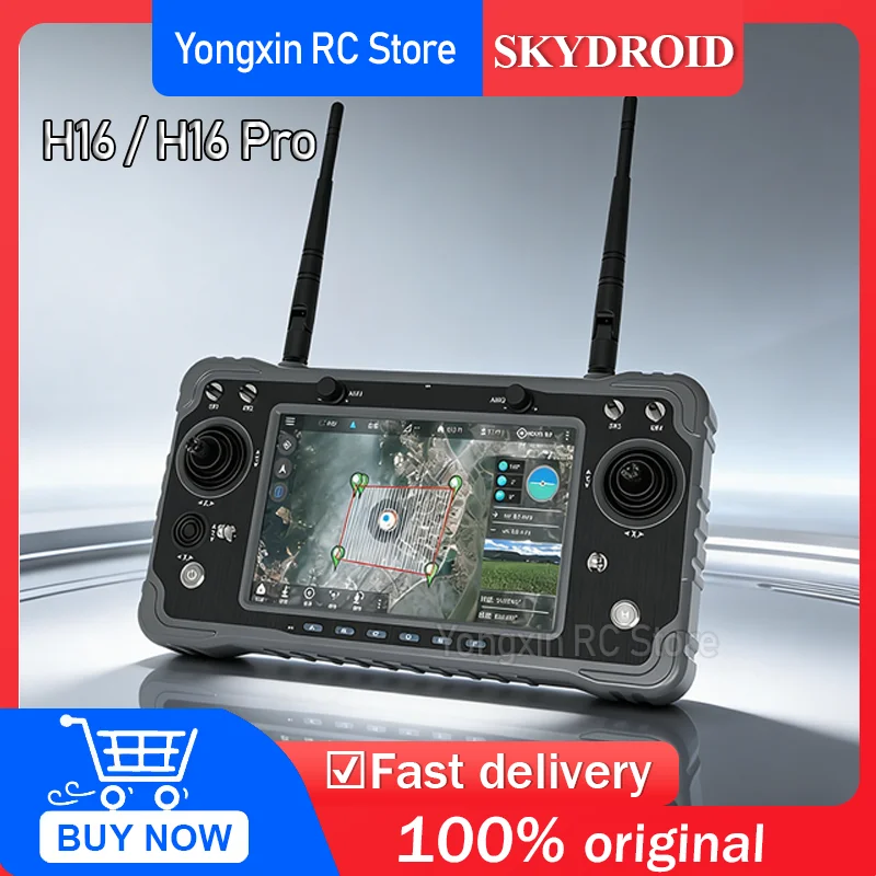 

Skydroid H16 and H16 Pro 10~30KM All-in-one 2.4GHZ Long Range Portable Ground Control Station