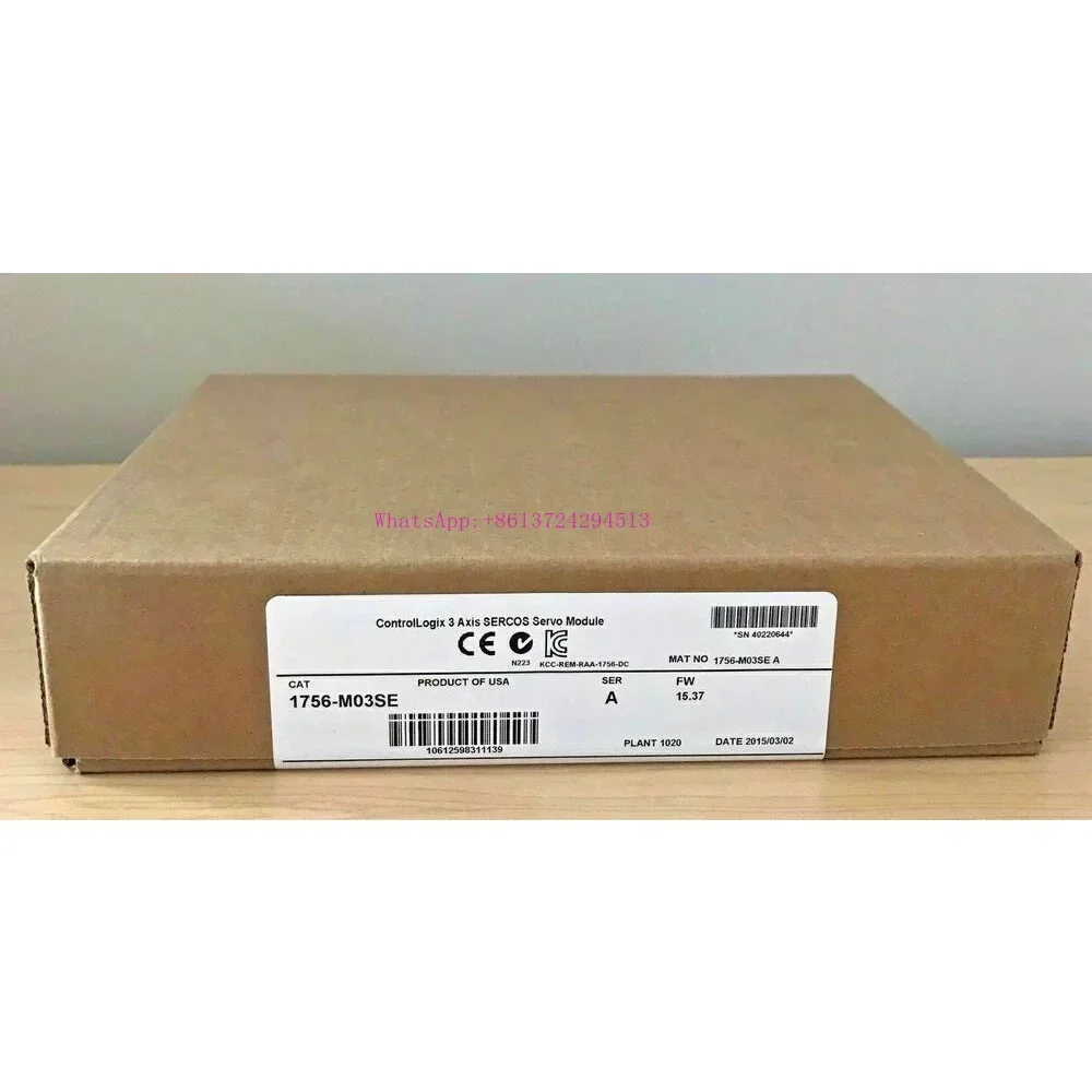 

1756-M03SE SERA ControlLogix 3 Axis SERCOS Interface Module New Factory Sealed 1756M03SE