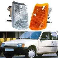 Para Peugeot 205 1983 1984 1985 1986-1994 luz de esquina lateral delantera de coche luz de señal de giro de esquina luces de estacionamiento de marcador lateral 630330