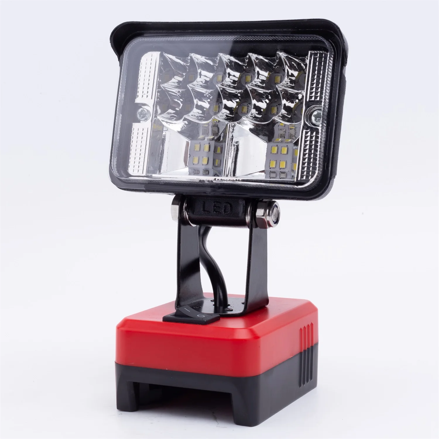 Wireless LED Work Light for Milwaukee 18V Lithium Battery Portable Outdoor Lamp Fishing Travel Light (Not include battery)