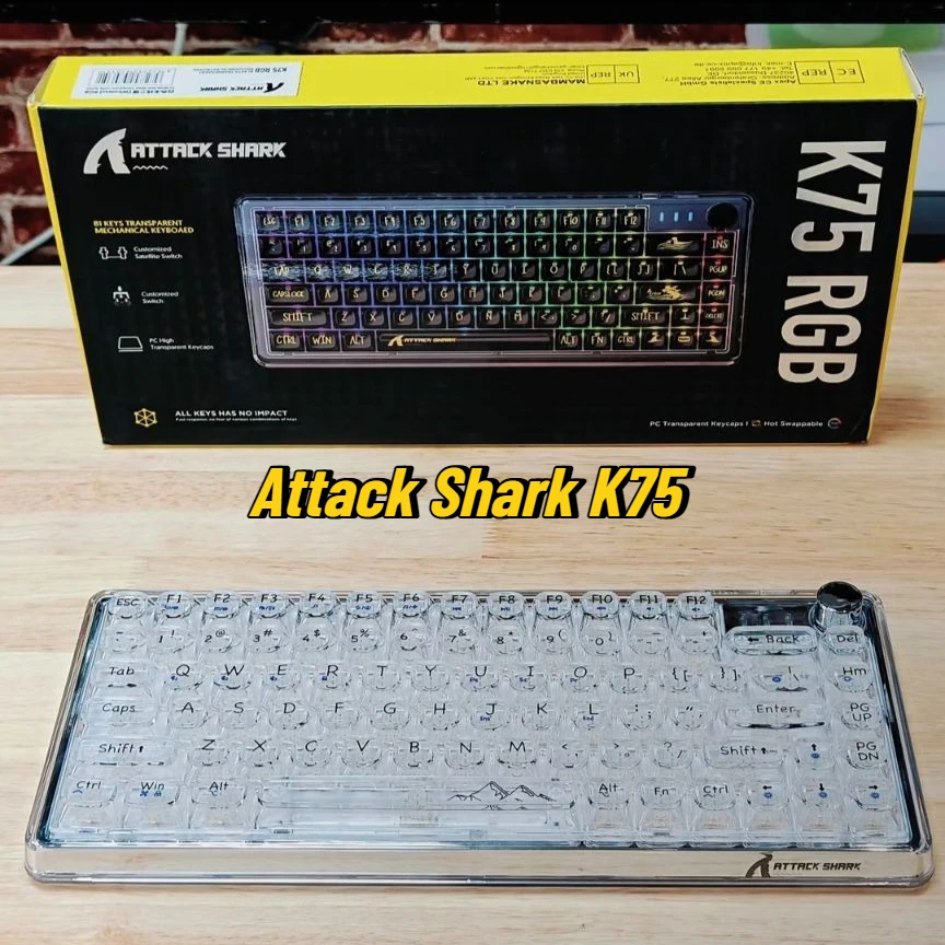 Attack Shark K75 Wi…