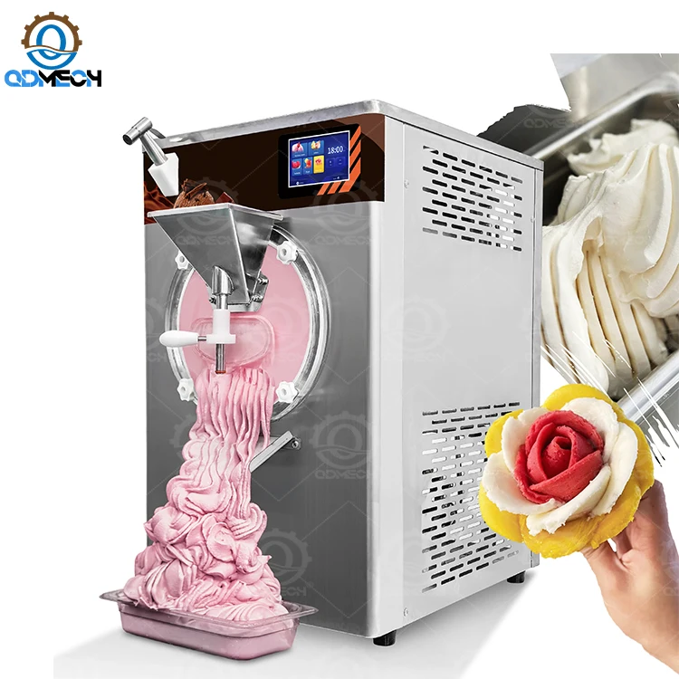 

Industry Commercial Desktop Automatic Hard Ice Cream Hard Ice Cream Machine