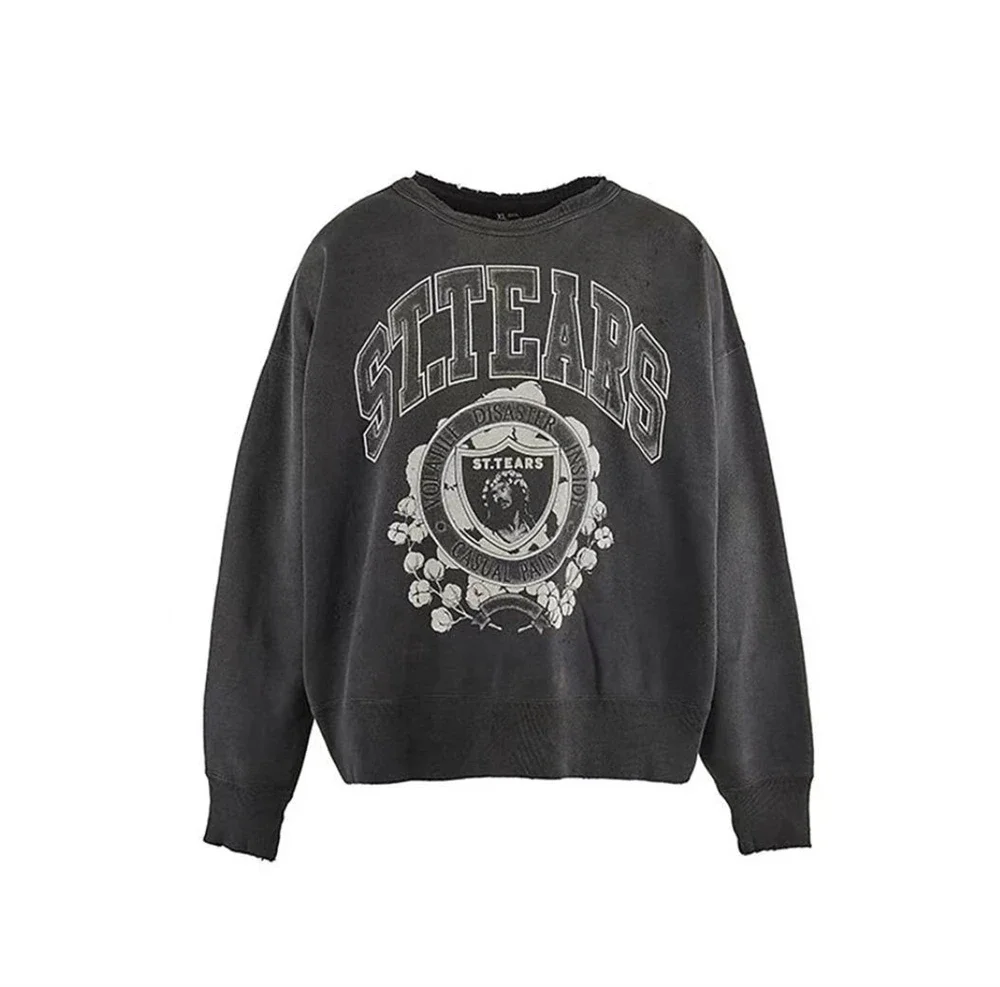 

Черные толстовки с принтом Святого Иисуса оверсайз, мужская и женская хлопковая толстовка с капюшоном