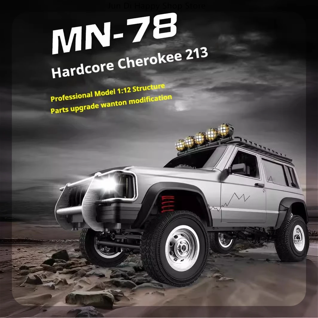 

Mn Model Mn-78 Cherokee213 4wd 1:12 High Speed Radio Controlled Car With Headlight Off-Road Vehicle Toys Kid Adult Birthday Gift