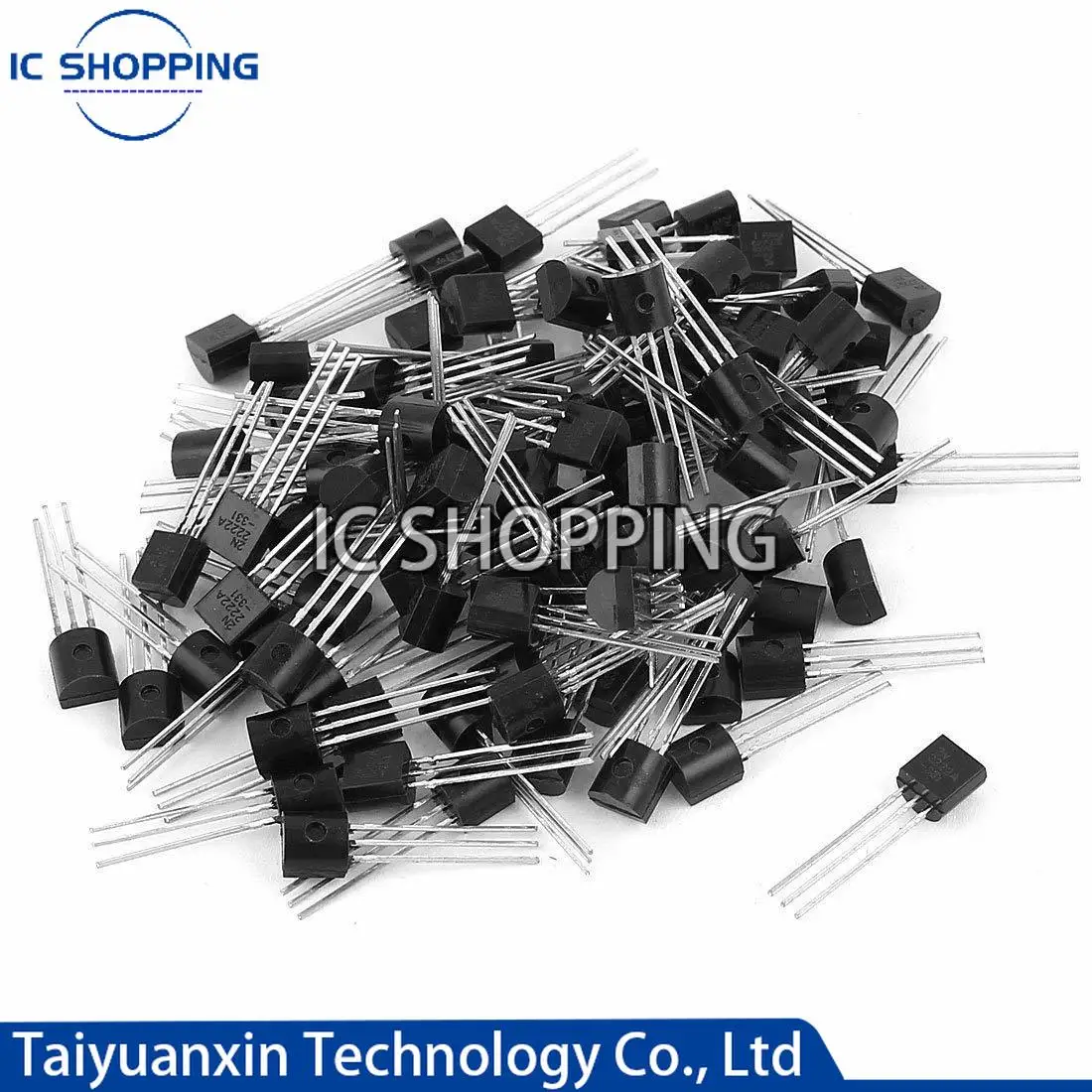 1000PCS 2N2222 2N2222A 2N2907 2N2907A 2N5401 2N5551 S8050 S8550 S9012 S9013 S9014 S9015 2N3904 2N3906 2N5401 2N5551 S9018 TO-92