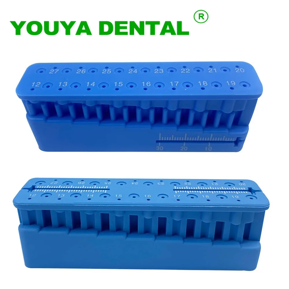 Dental Endodontic Ruler Block Files Measuring Tools Root Canal Stand Ruler Test Board Dentist Instrument Ruler Product Equipment