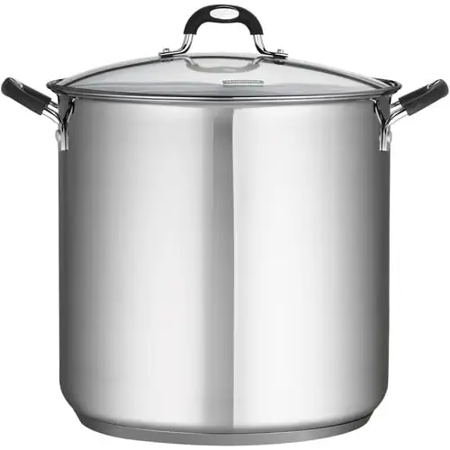 

Tramontina 22 Quart Stainless Steel Covered Stock Pot