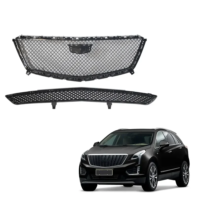 

Car Exterior Accessories ABS Gloss Black Front Bumper Centre Grille for Cadillac XT5