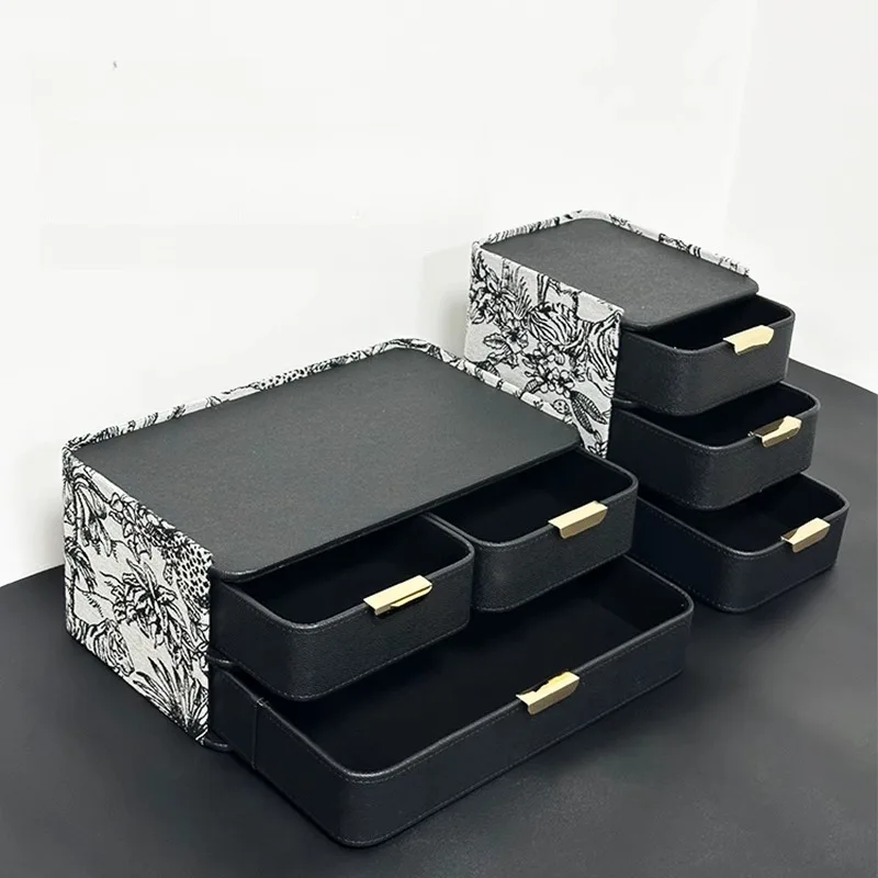 

Retro Drawer Storage Box Entrance Key Sundries Bedside Table Desktop Storage Boxes Premium Organization Ornament Jewelry Box