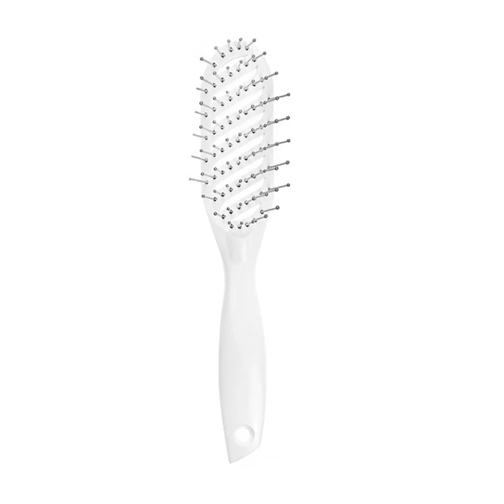 

1pc Massage Hair Comb Curved Shaped Plastic Anti Lightweight Portable Gua Sha Arc Scalp Styling Comb