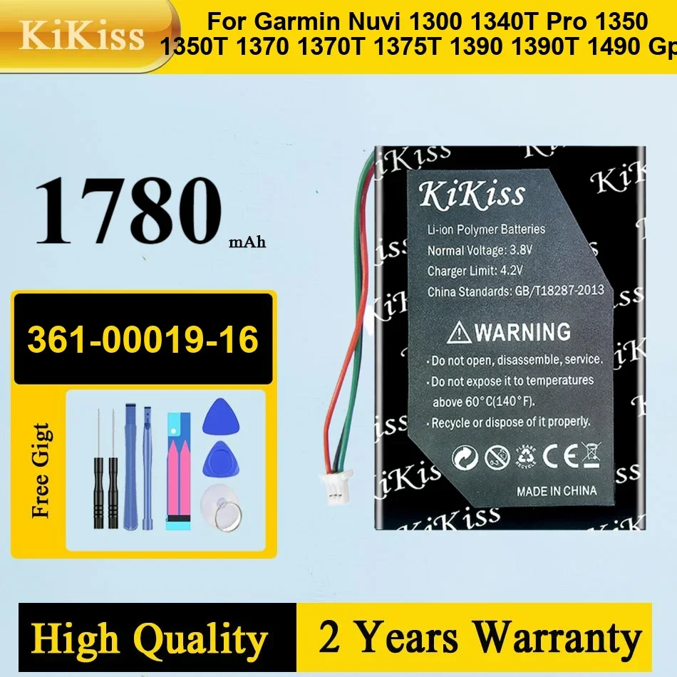 

1250mAh 361-00019-16 GPS Replacement Battery For GARMIN Nuvi 1300 1340T Pro 1350 1350T 1370 1370T 1375T 1390 1390T 1490 GPS