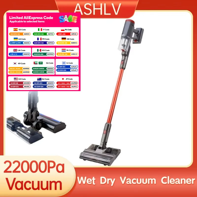 Handy Wireless Vacuum Cleaner For Household 22kPa Strong Suction Handheld Multifunctional Vacuum Cleaner For Floor Cleaning