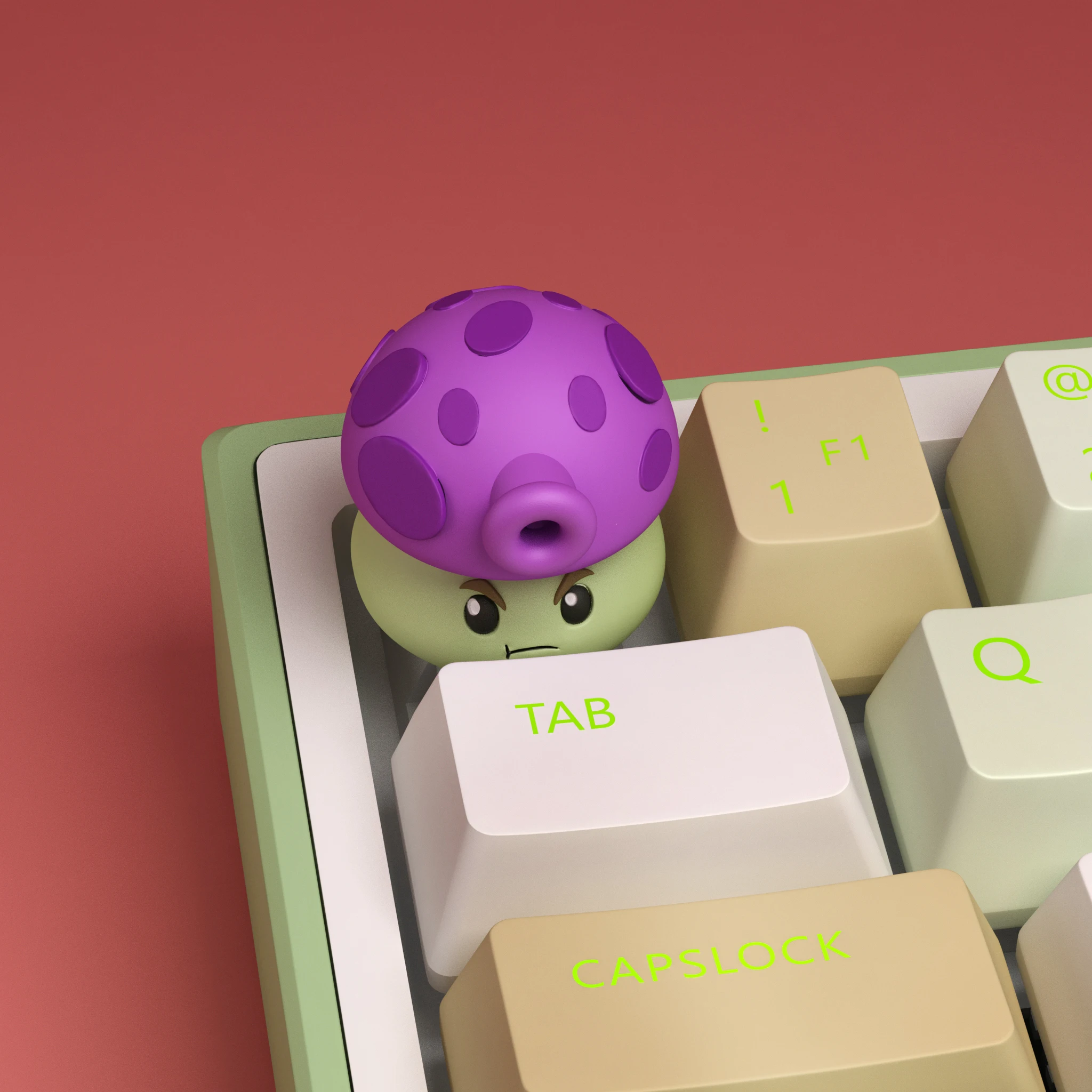نباتات Keycap مخصصة مقابل. الزومبي أنيمي كيكابس عباد الشمس Peashooter لطيف الحرفي مفتاح قبعات لوحة المفاتيح الميكانيكية ألعاب الكمبيوتر لعبة الهدايا