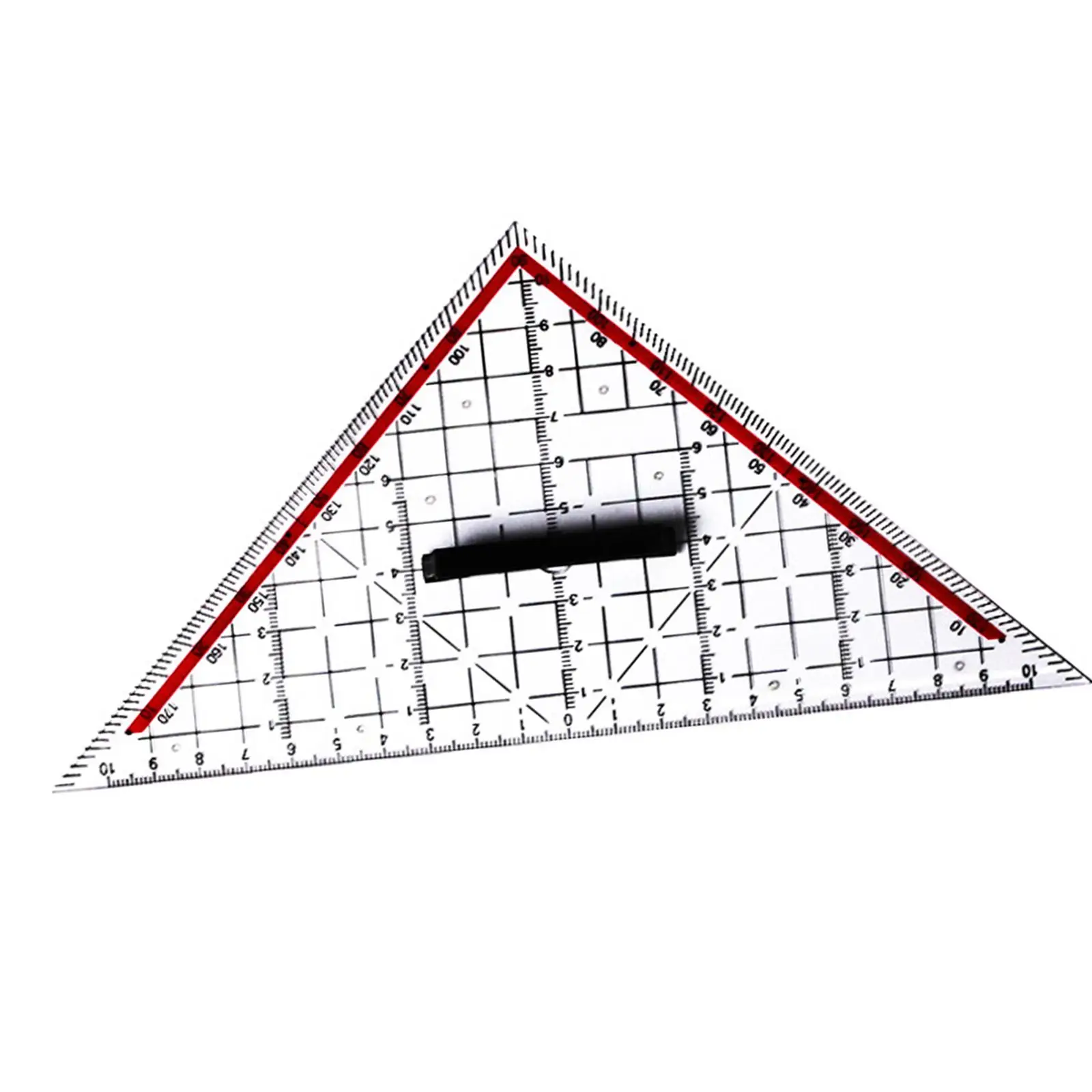 Triangle Ruler 10inch Triangle Angle Protractor for Design Painting Workshop