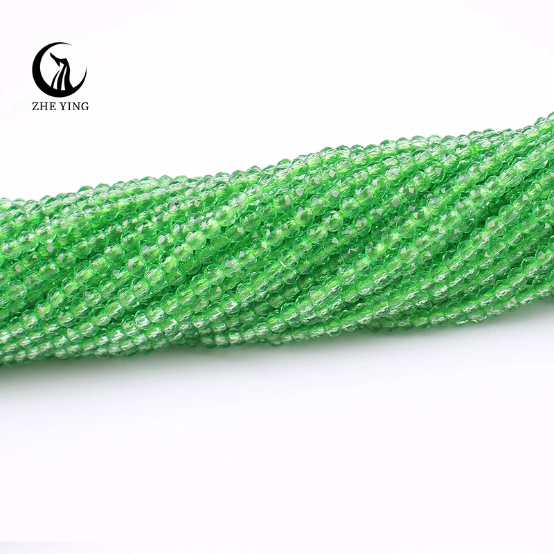 3mm Emerald Green Crystal Beads Hydro Austria Faceted Loose Glass Beads kralen voor sieraden maken