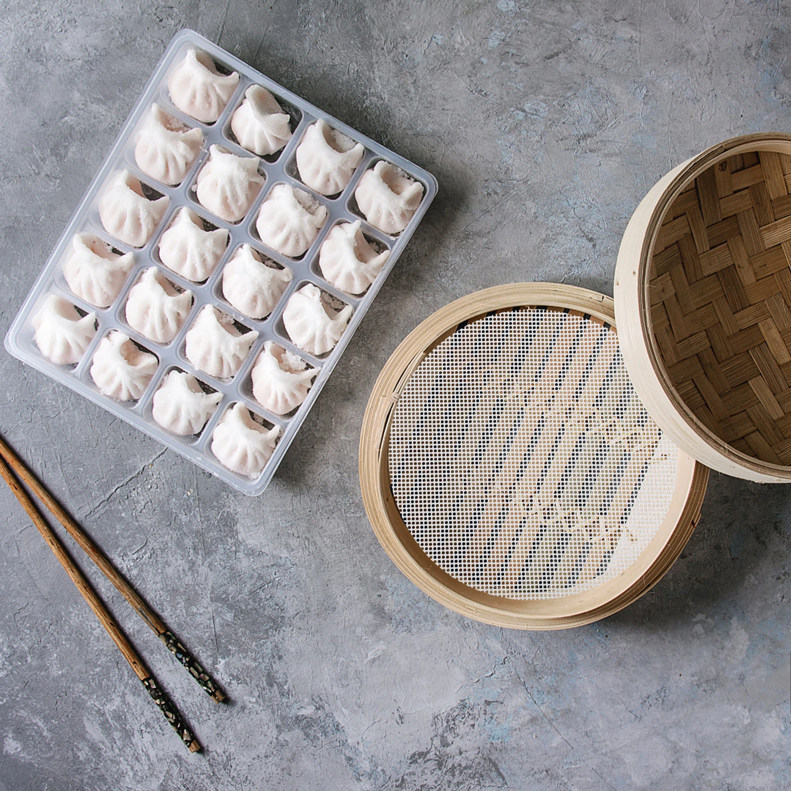 

10 Pcs Steamer Mat Silicon Pads Cloths Non-stick Silicone Nonstick Steamed Liners