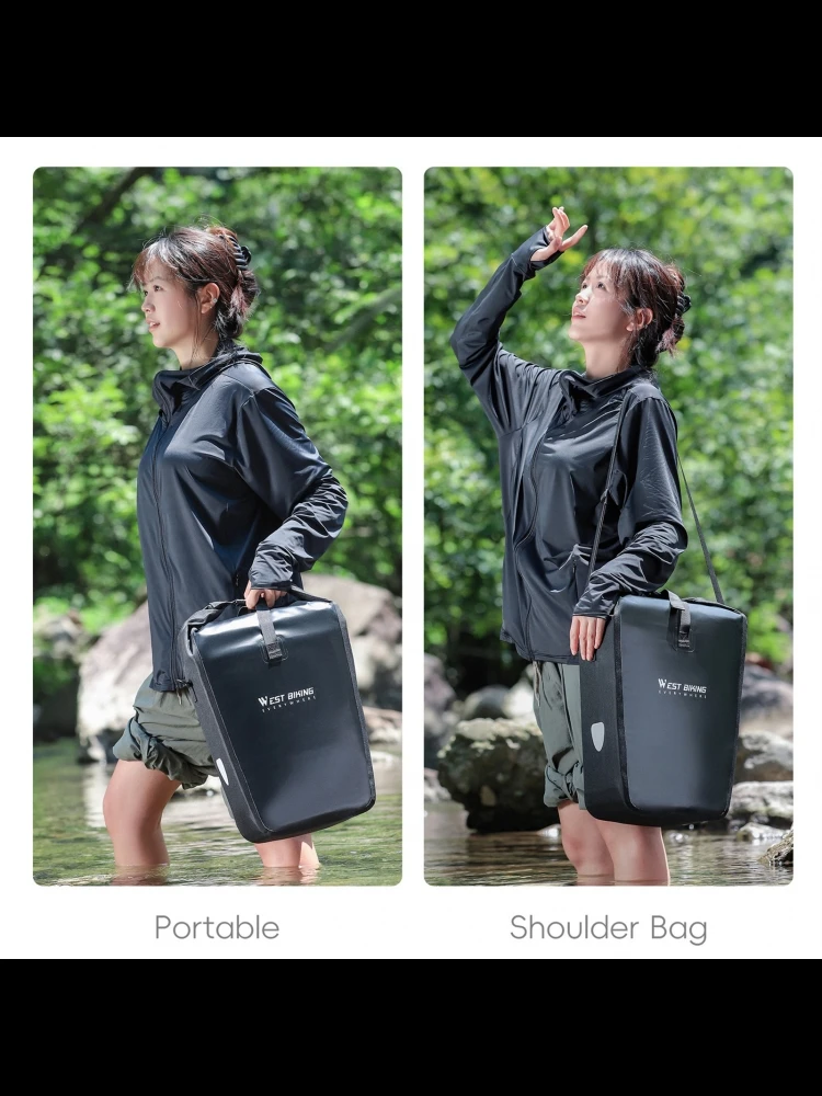 AliExpress NONE Cycling Rear Seat Bag Quick Release Cycling Riding Storage Bag Large Capacity Cycling Rack Seat Bag Multifunctional