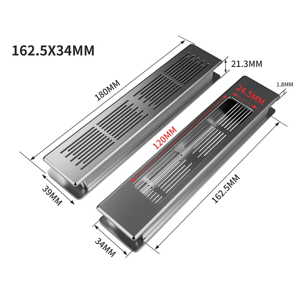 

Дышащая вентиляционная решетка шкафа из алюминиевого сплава для газовых шкафов для обуви, защита от влаги и простая установка
