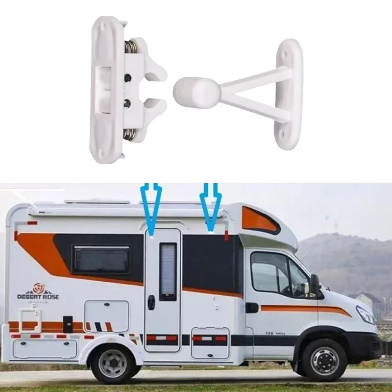 For Caravans Motorhomes Boats Door Stoper Clip Trailer RV Modification Accessories Nylon Buckle Door Retainer Catch