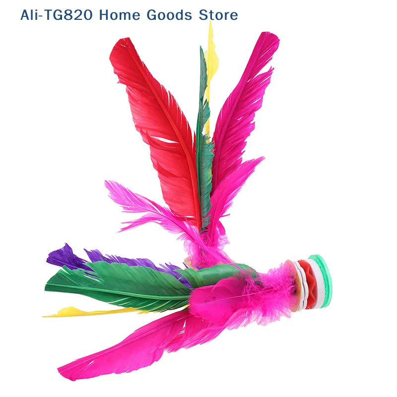 [TG820][W] 2pc China Jianzi Fancy Shuttlecock Fitness Entertainment For Physical Exercise