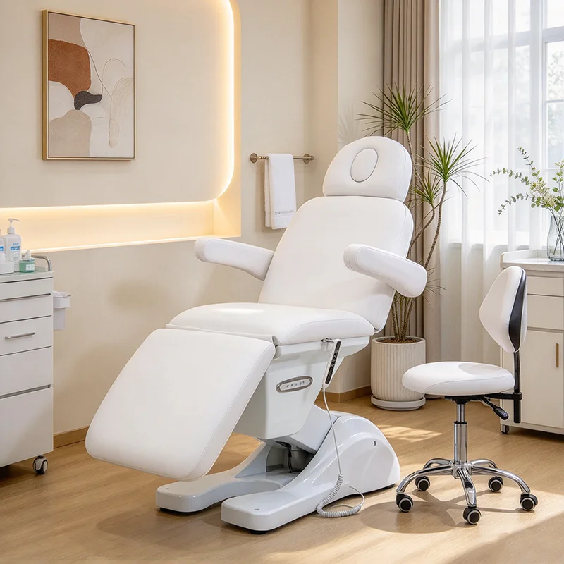 Beauty Electric Massage Table Professional Luxury Multifunctional Premium Massage Bed Trendy Modern Lit Esthétique Furniture