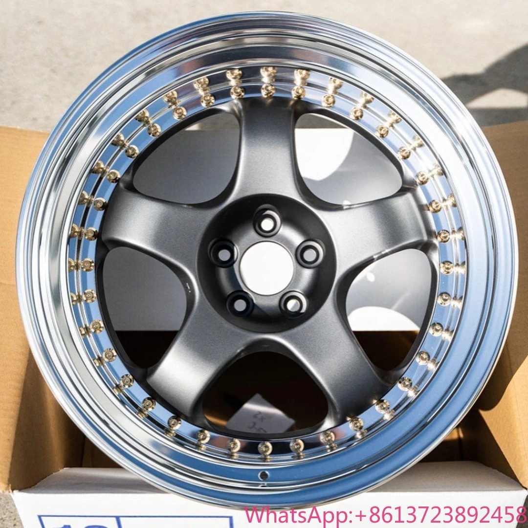BK 3 Piece Custom Meister S1 P3 Wheel 5x120 20 Bolts Deep Dish Forged Wheel 17 18 19 Inch for BMW M3 E30 E36 E46 E90 F80 Wheel