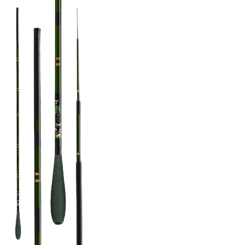 BEIMINGYU High Carbon Taiwan Fishing Rod Carp Rod 28 Tune Carp Stream Fishing Pole Telescopic Hand Pole 2.7M-5.4M