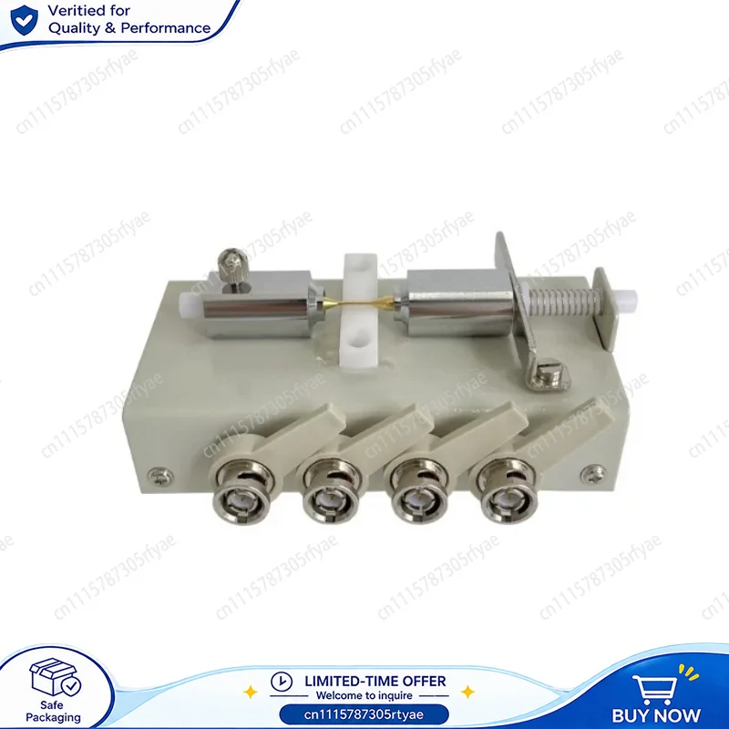 SMD Fixture for LCR Chip Testing, Test Clip for SMD Resistors and Capacitors, LCR Meter Component Test Fixture