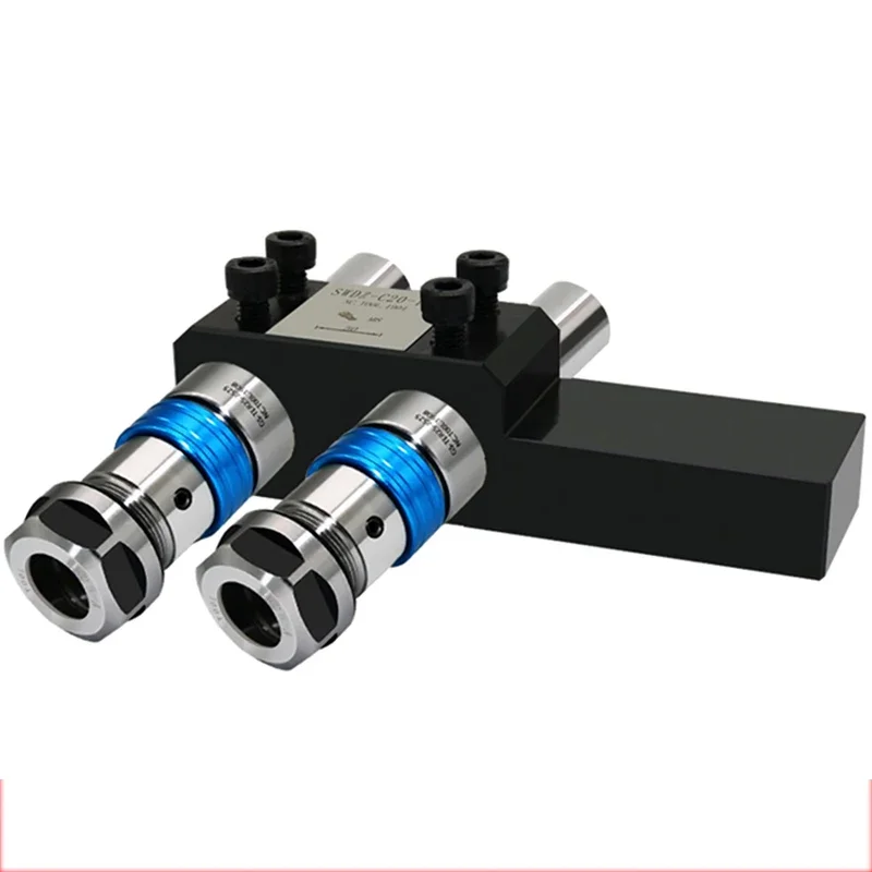 

NC lathe tool holder /drill clamp drill bit drilling fixture chuck extended drilling sleeve dual-station auxiliary tool holder