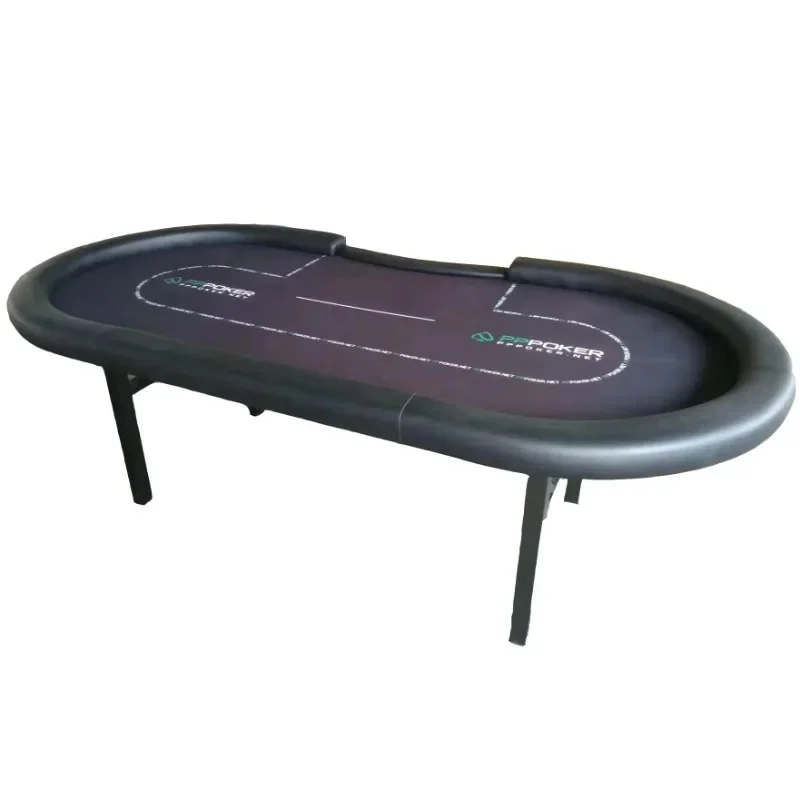 

Folding Poker Table with Metal leg Foldable Gambling Table Customized Poker table