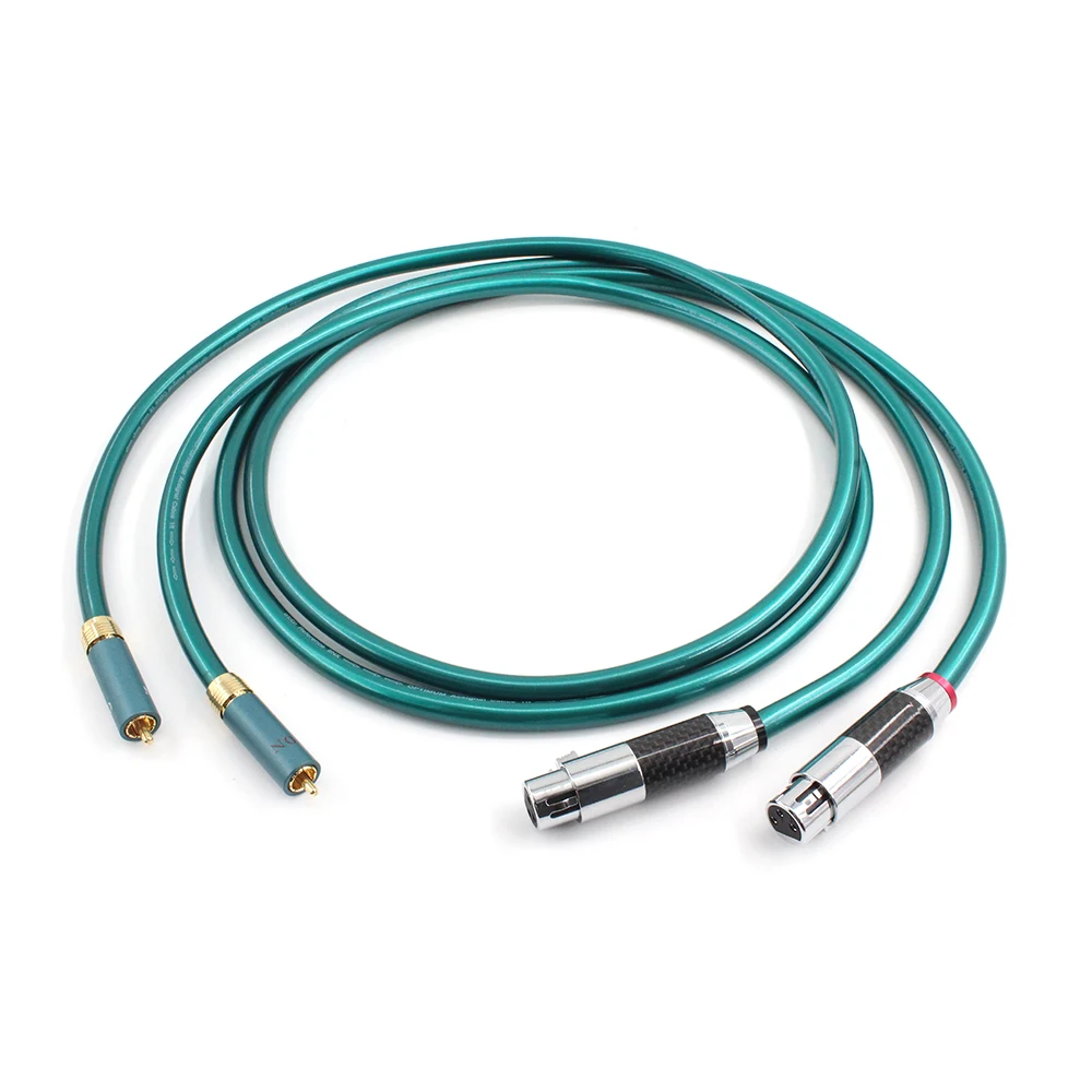 

Ortofon Dual XLR Female to RCA Male Interconnect: OCC Silver-Plated for HiFi Systems​