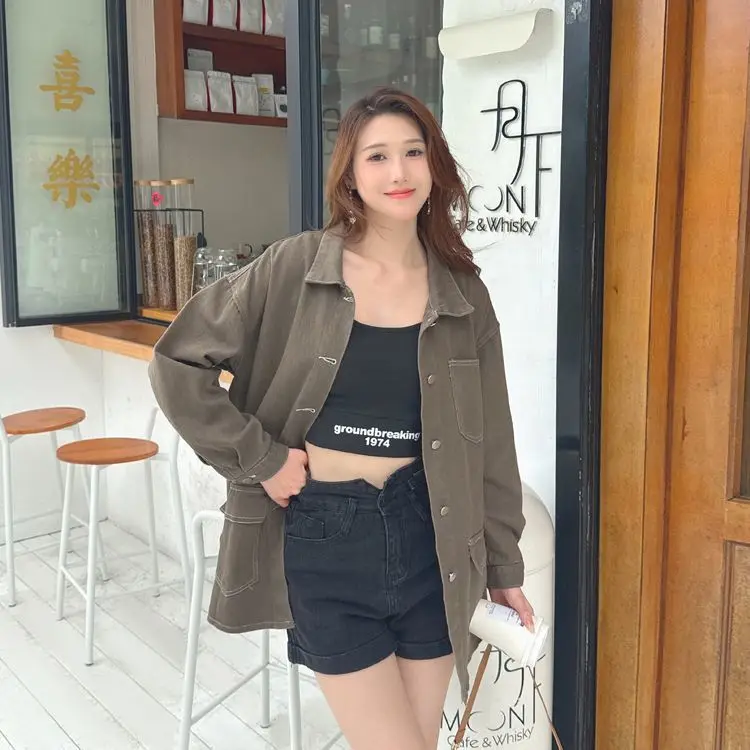 

Джинсовое пальто женское длинное женское зимнее пуховое стеганое пальто на пуговицах функциональная водолазка с капюшоном и четырьмя карманами для альпинизма OL