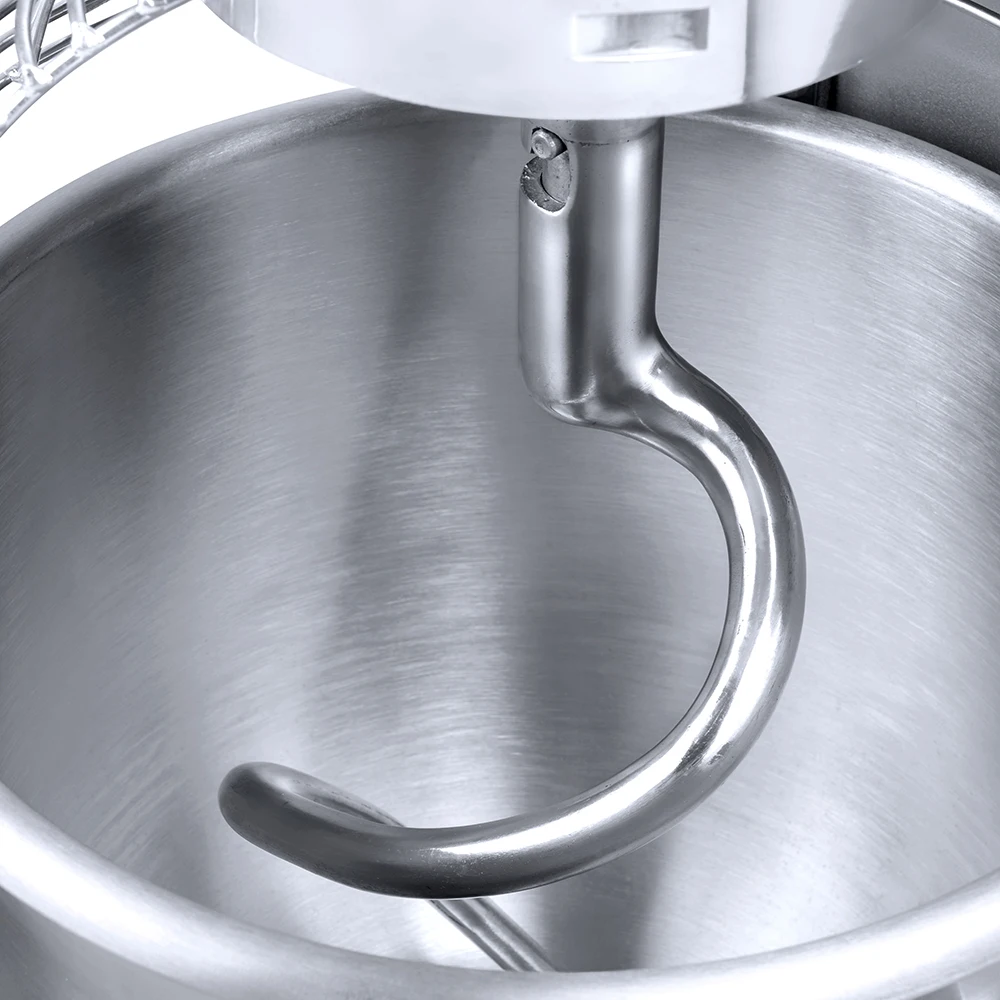 2025 Commercial 10L 20L 30L 40L 50L 60L 10 Litre Optional 20 Liter Stainless Steel Stand Mixer Machine Commercial Dough Mixer