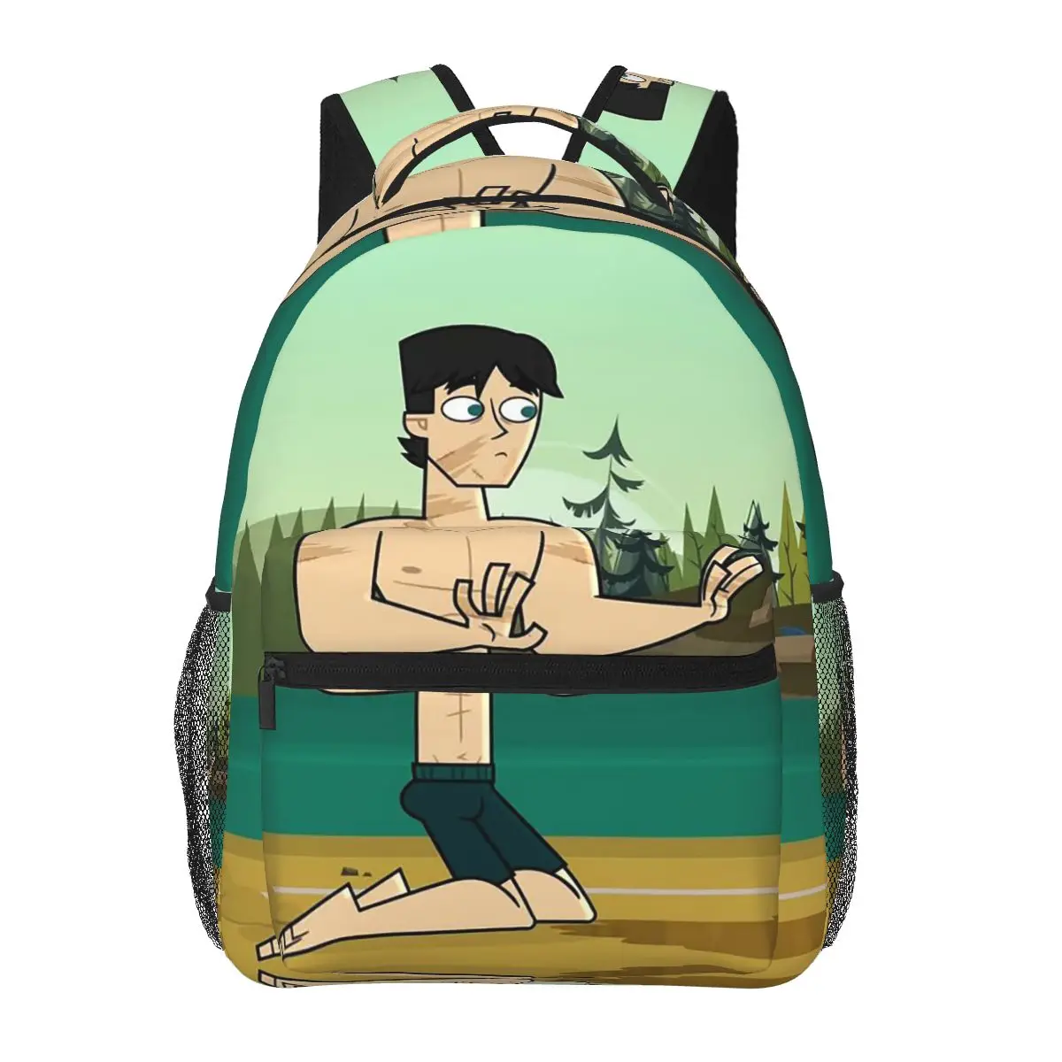 

Рюкзаки Adventure Camp-Jake для мальчиков и девочек, сумка для книг, школьные сумки для студентов, рюкзак для ноутбука с героями мультфильмов, сумка на плечо большой вместимости