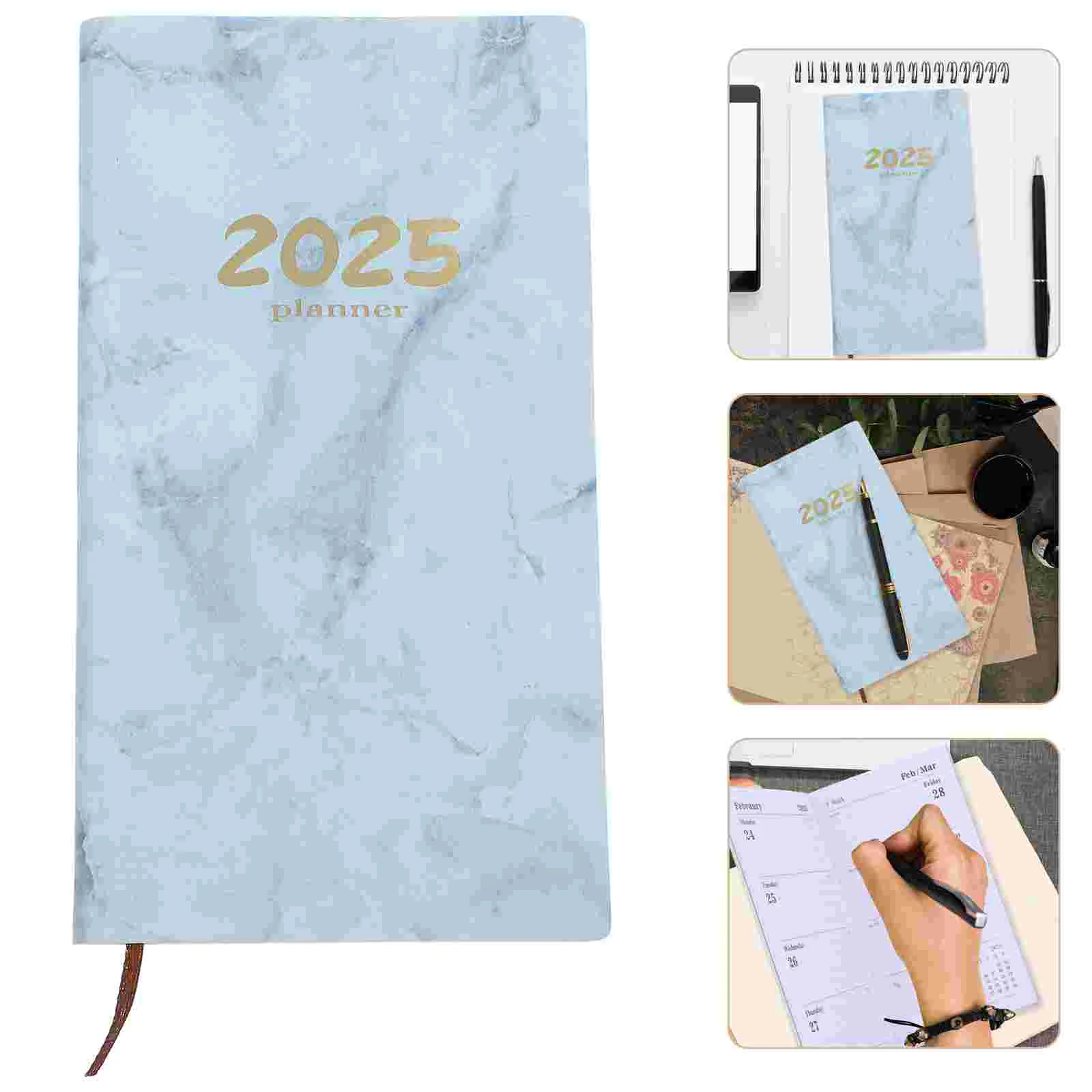 Plan Schedules 2025 Work The Notebook Weekly Planner 1740X970X090CM Pu 2024 Monthly Agenda Notepad