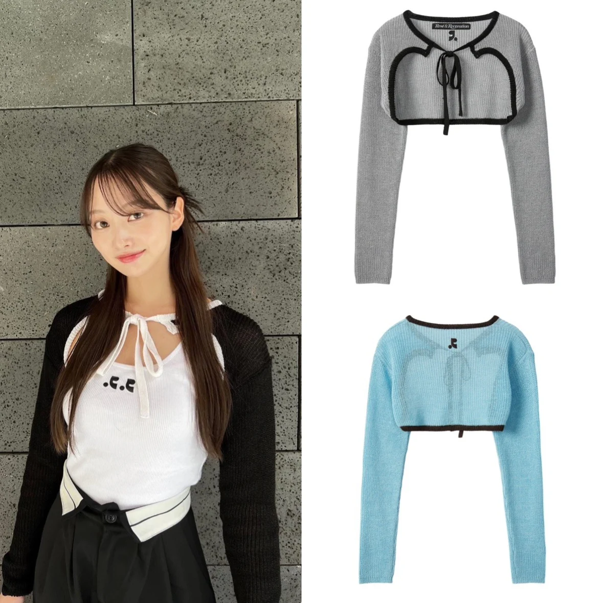 

ort Knitted Sweater Women's Faion Color Blo Design awl Cardigan Spring 2024 Trendy Sle Rope Tied Casual Outerwear