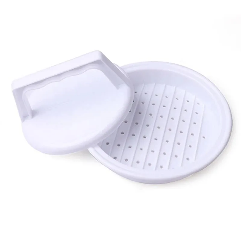 1Pcs Hamburger Press Stuffed Burger Press Plastic Meat Grill Party BBQ Burger Maker Mould Hamburger Maker Kitchen Tool