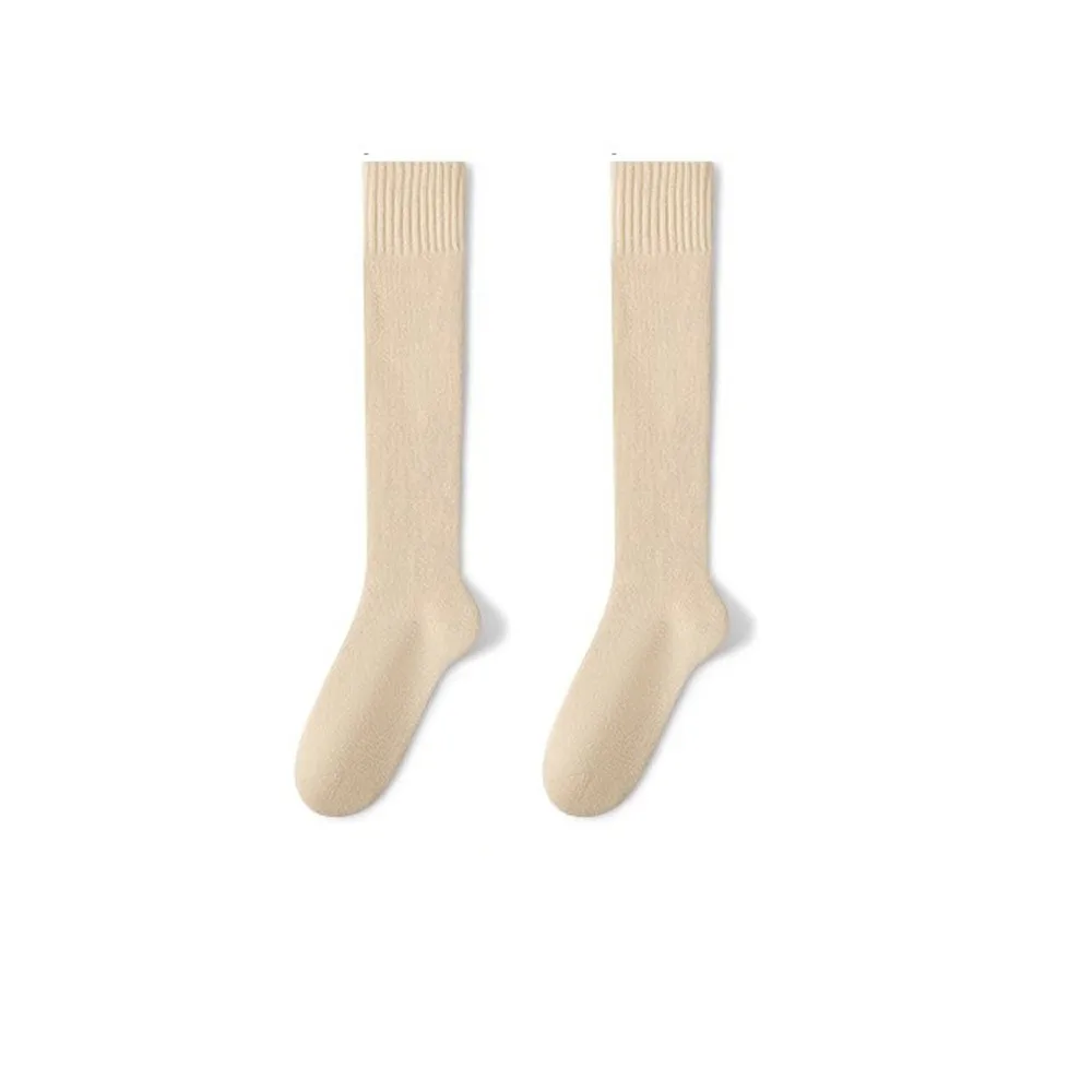 

Polyester Cotton Winter Warmer Thicken Sock Calf Terry Socks Cold Resistance Sleeping Socks Seamless Cashmere Snow Socks
