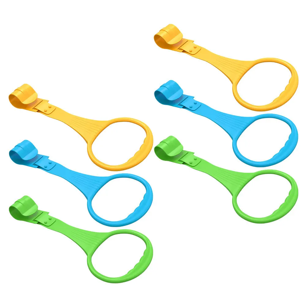 

6Pcs Baby Bed Pull Rings Infant Bed Ring Toddler Stand Ring Handle Safe for Babies Easy Installation Baby Pull Up Rings