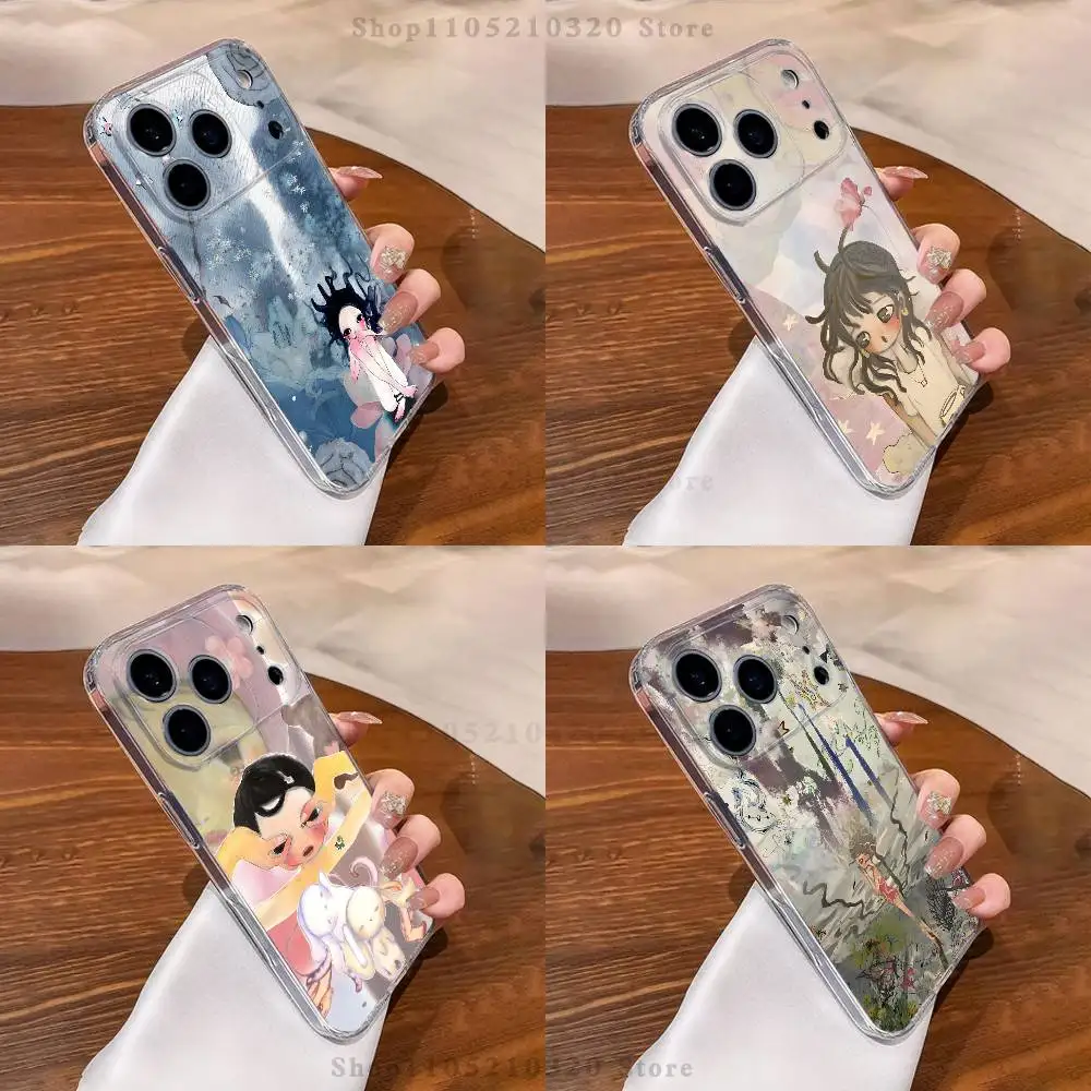 

A-Aya T-Takano Phone Case For iPhone 17,16,15,14,13,12,11 Pro,Max,Plus,XR,Mini,E Clear Full-coverage Soft Cover