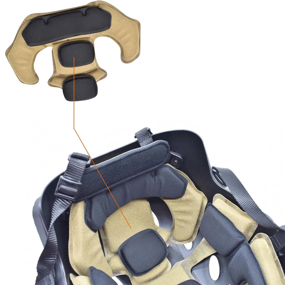 Sistema di sospensione per casco tattico Cordino di sospensione Sottogola per Team Wendy FAST MICH Accessori per casco tattico Novità