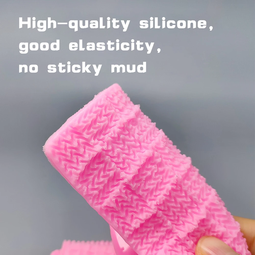 Pottery printing tools clay sculpture texture DIY sweater knitting texture silicone mold polymer clay texture rubbing tools