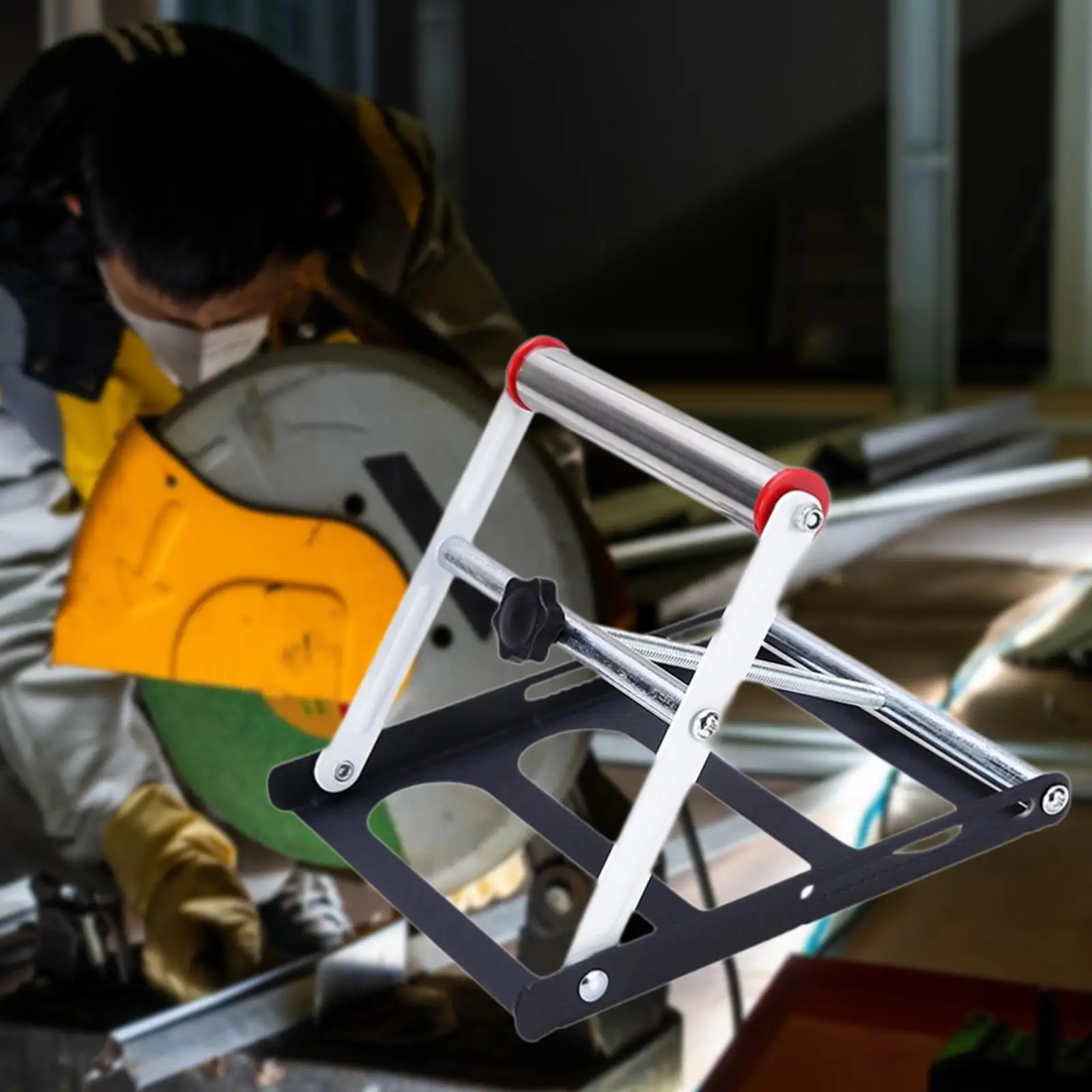 

Cutting Machine Support Frame Adjustable Wear Resistant Portable Foldable