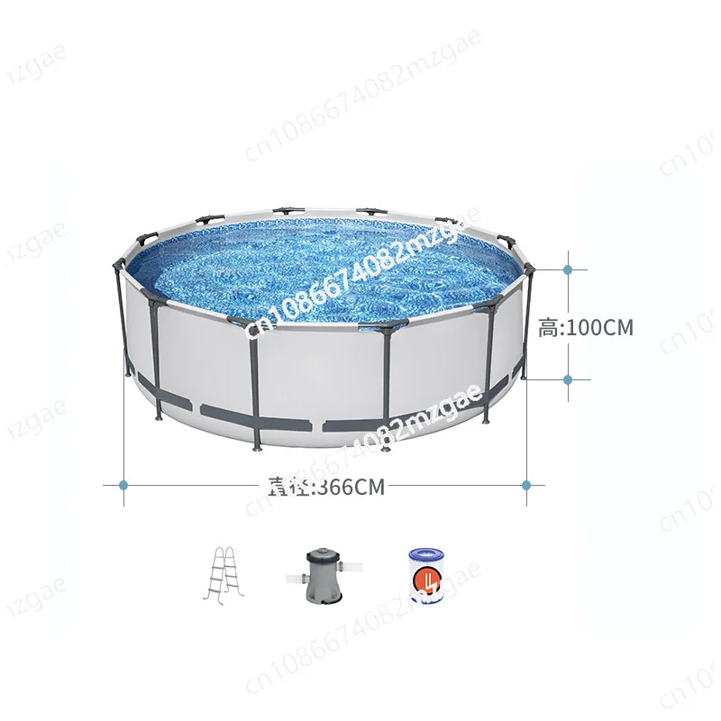 

Удобный складной каркасный бассейн из утолщенного холста для аквакультуры и плавания