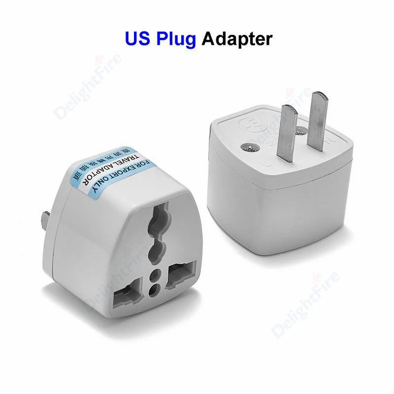 

1pc EU AU UK JP To US Plug Adapter American European Euro Australia Travel Power Adapter Converter Socket Electrical Outlet