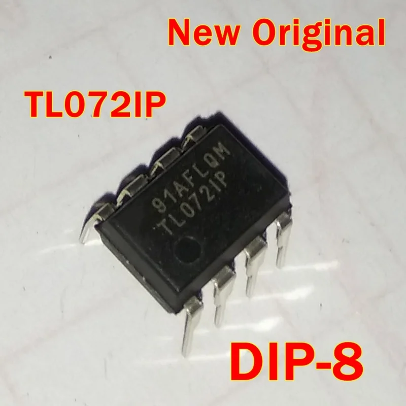 

1Pcs to 100Pcs Tl072Ip Dip-8 New Original Low-Noise Jfet-Input Operational Amplifiers