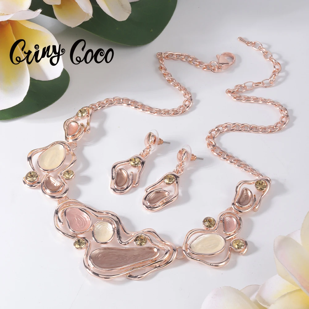 Cring Coco Stainless Steel Necklaces Female Statement Choker New in Jewelry Trendy Chains Necklace for Women Mother Gifts 2023