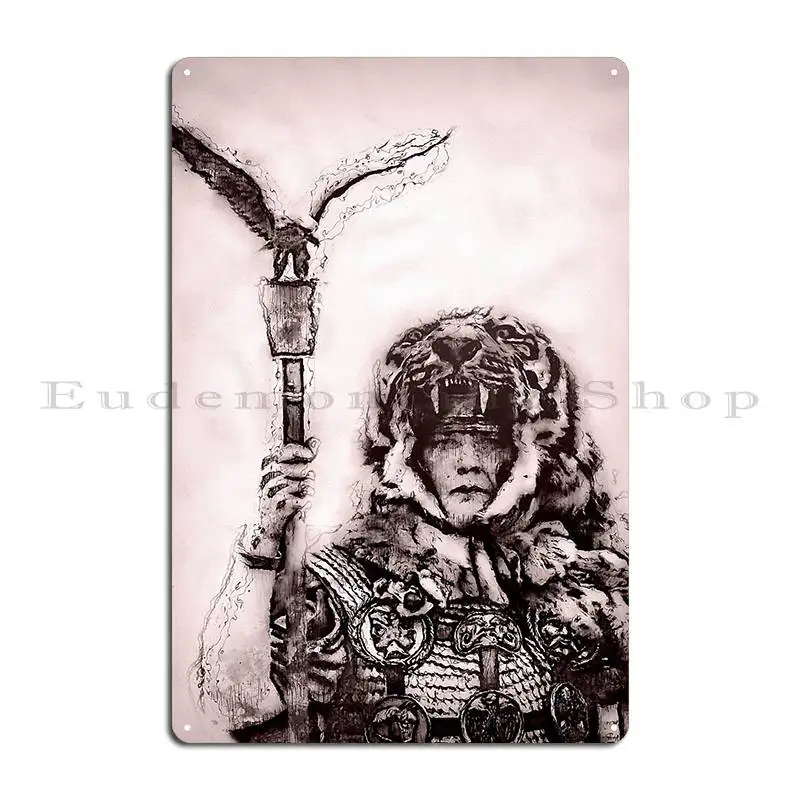 Roman Legionary Metal Plaque Poster Garage Club Printing Garage Personalized Pub Plates Tin Sign Poster