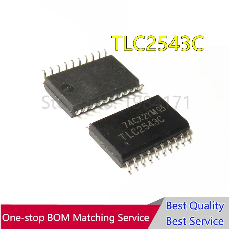 

5PCS TLC2543CDWR TLC2543C TLC2543 SOP20 NEW